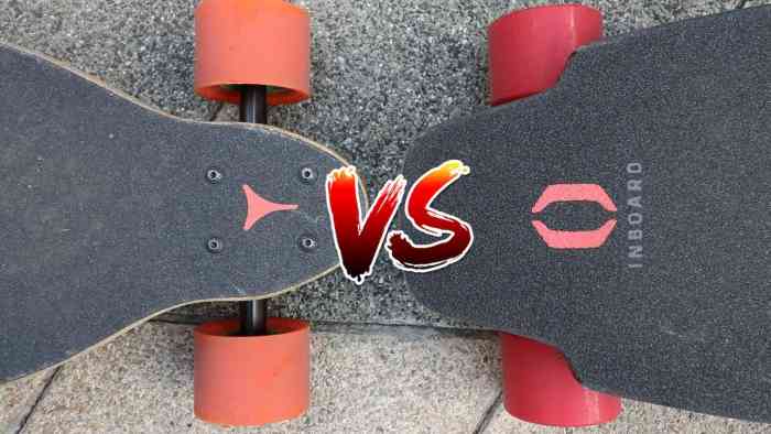 inboard vs boosted board performance comparison