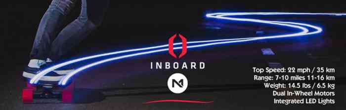 inboard skateboard weight