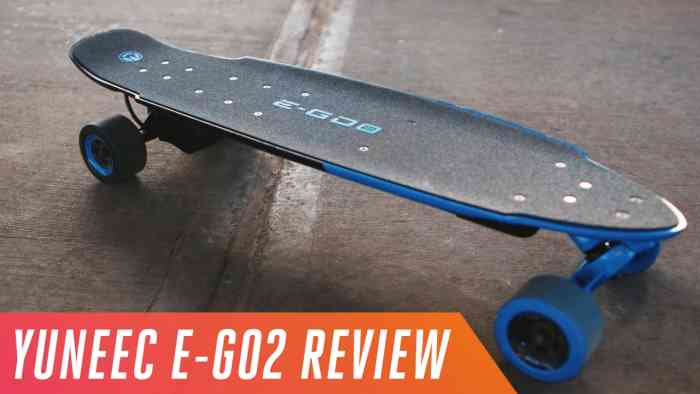 Electronic Skateboard Yuneec E-go2 Review