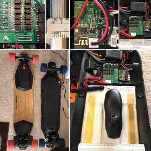 electric skateboard inspection