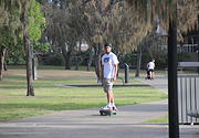 Skateboarding